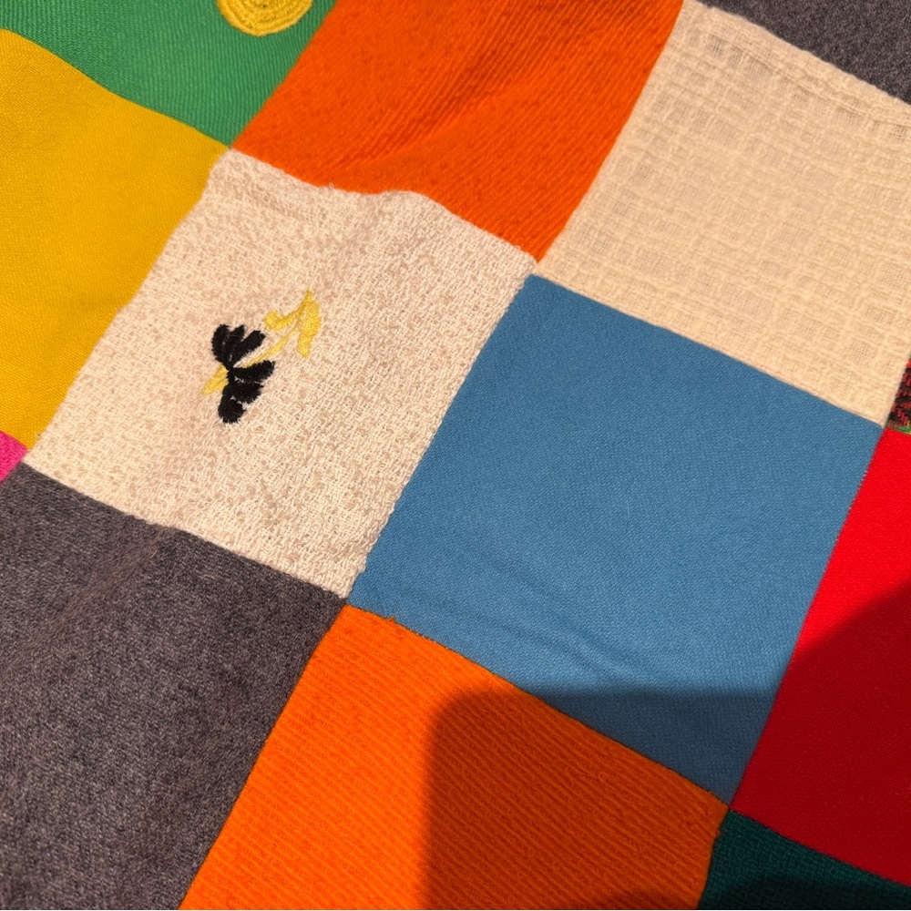 Vintage 60s felt hippie skirt - Picture 5 of 5